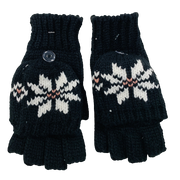 Charter Club Womens Gloves, One Size/Black