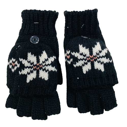 Charter Club Womens Gloves, One Size/Black