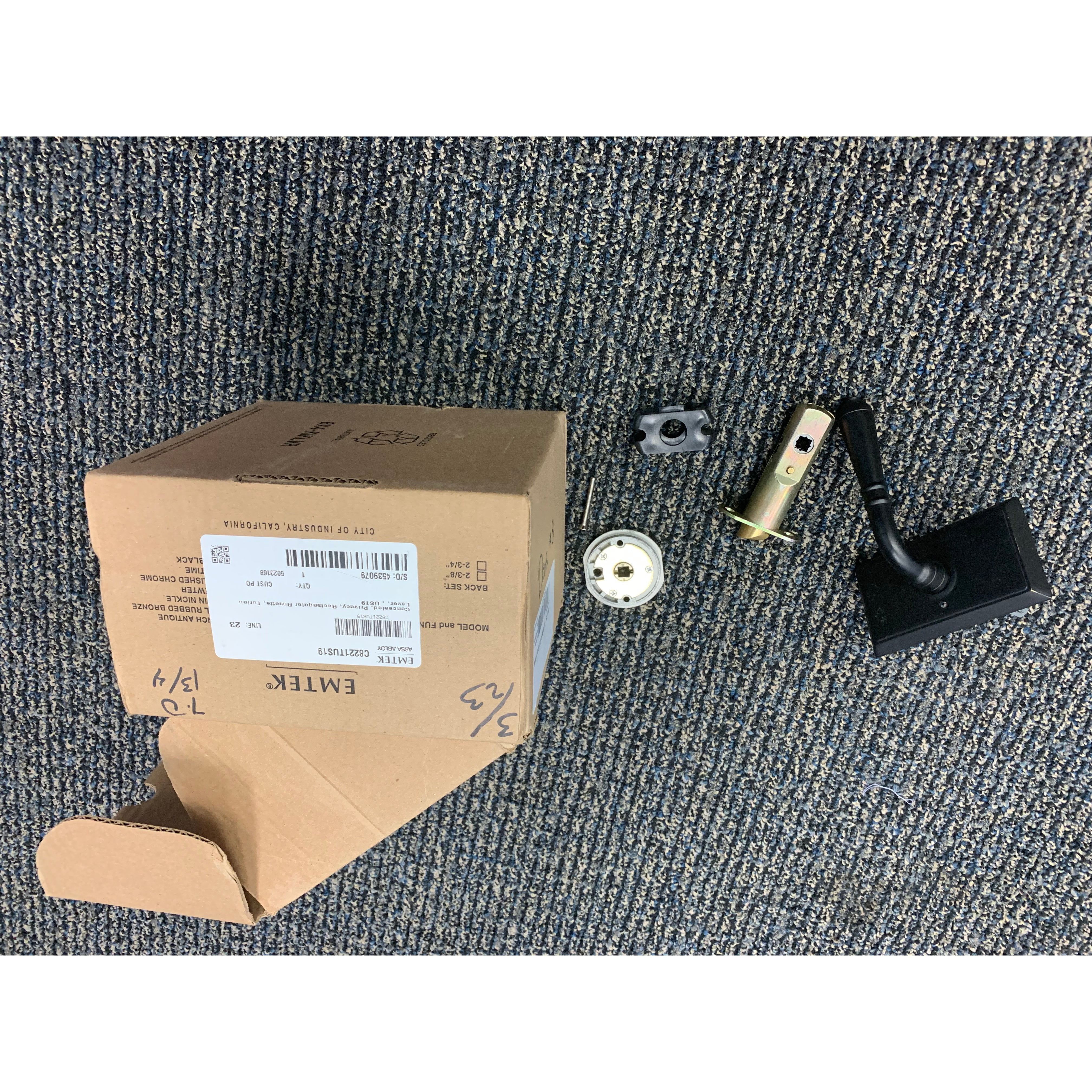 Emtek Brass Classic Hardware - Single Dummy Left Handed Turino Door Lever