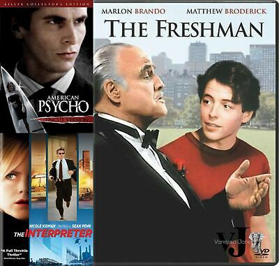 DVD Drama Bundle: Interpreter, the Freshman, American Psycho
