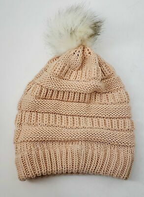 Self Esteem Pom Pom Beanie, One Size