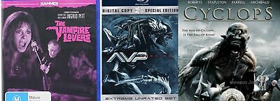 Horror DVD 3 Pack, Cyclops, Alien vs. Predator, Vampire Lovers