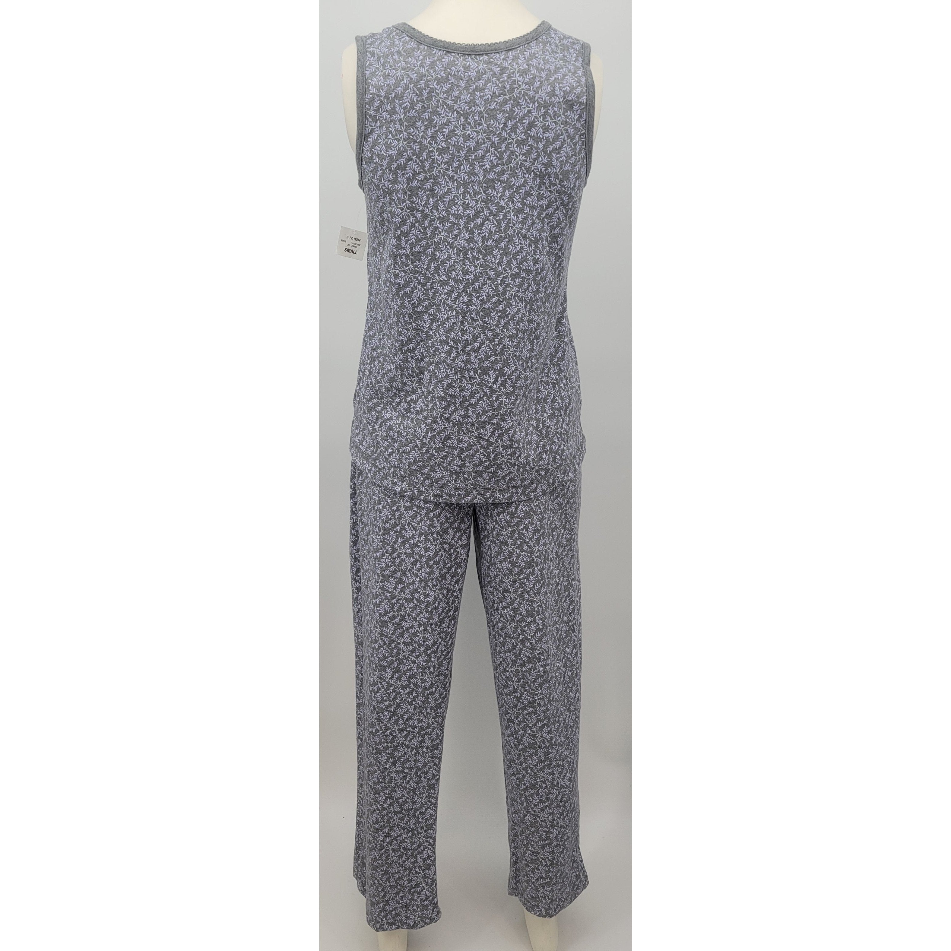 Charter Club 2 Piece Knit Pajama Set, Size Small