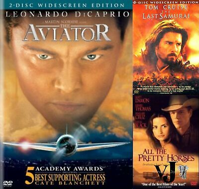 DVD Drama Bundle: The Aviator, The Last Samurai and All the pretty Horses