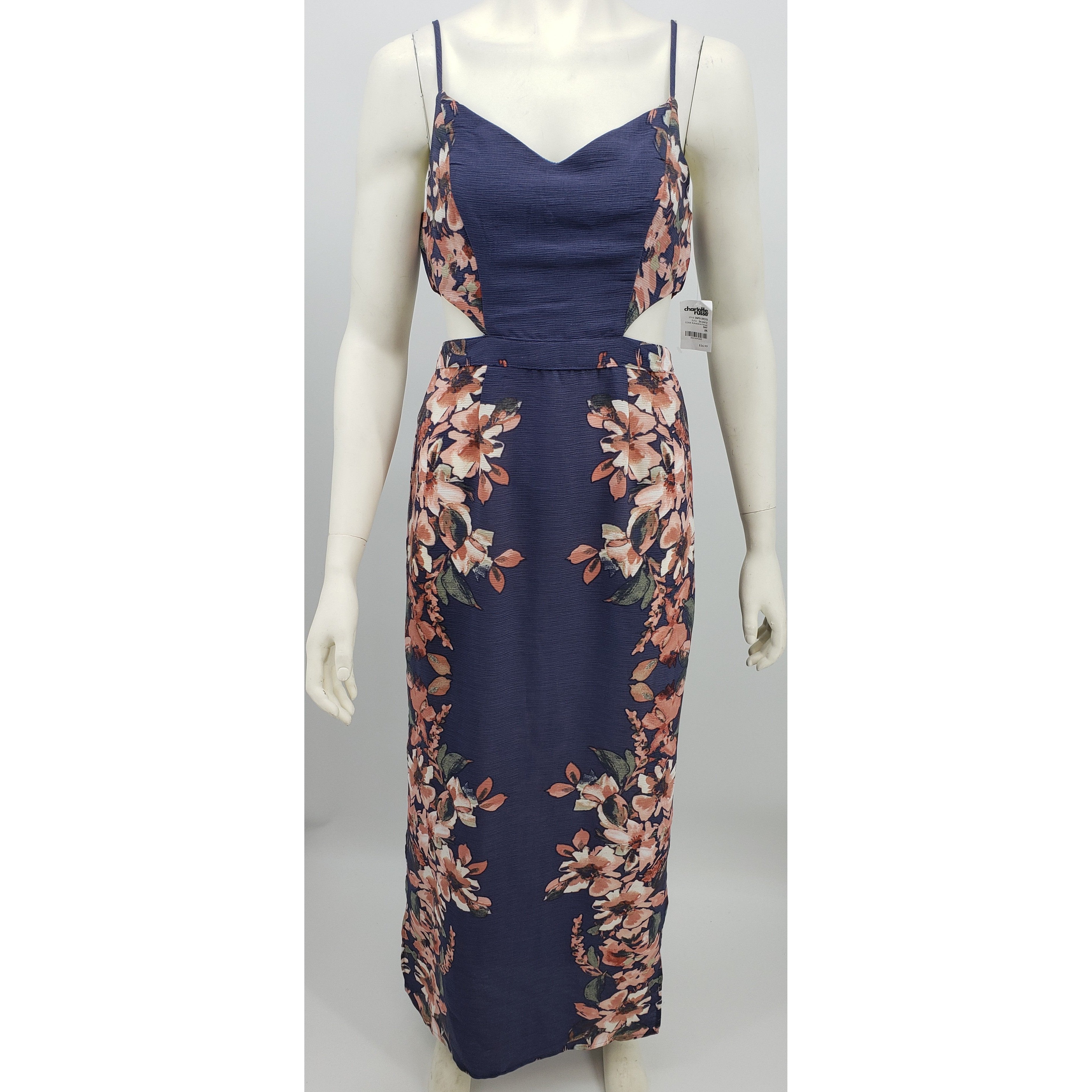 Charlotte Russe Flower Print , Beautiful Dress, Size Medium