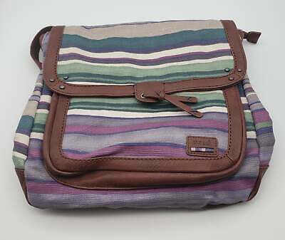 The Sak Ventura Backpack - Multi Colored Stripes/Purple