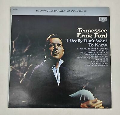 Tennessee Ernie Ford – I Really Dont Want To Know