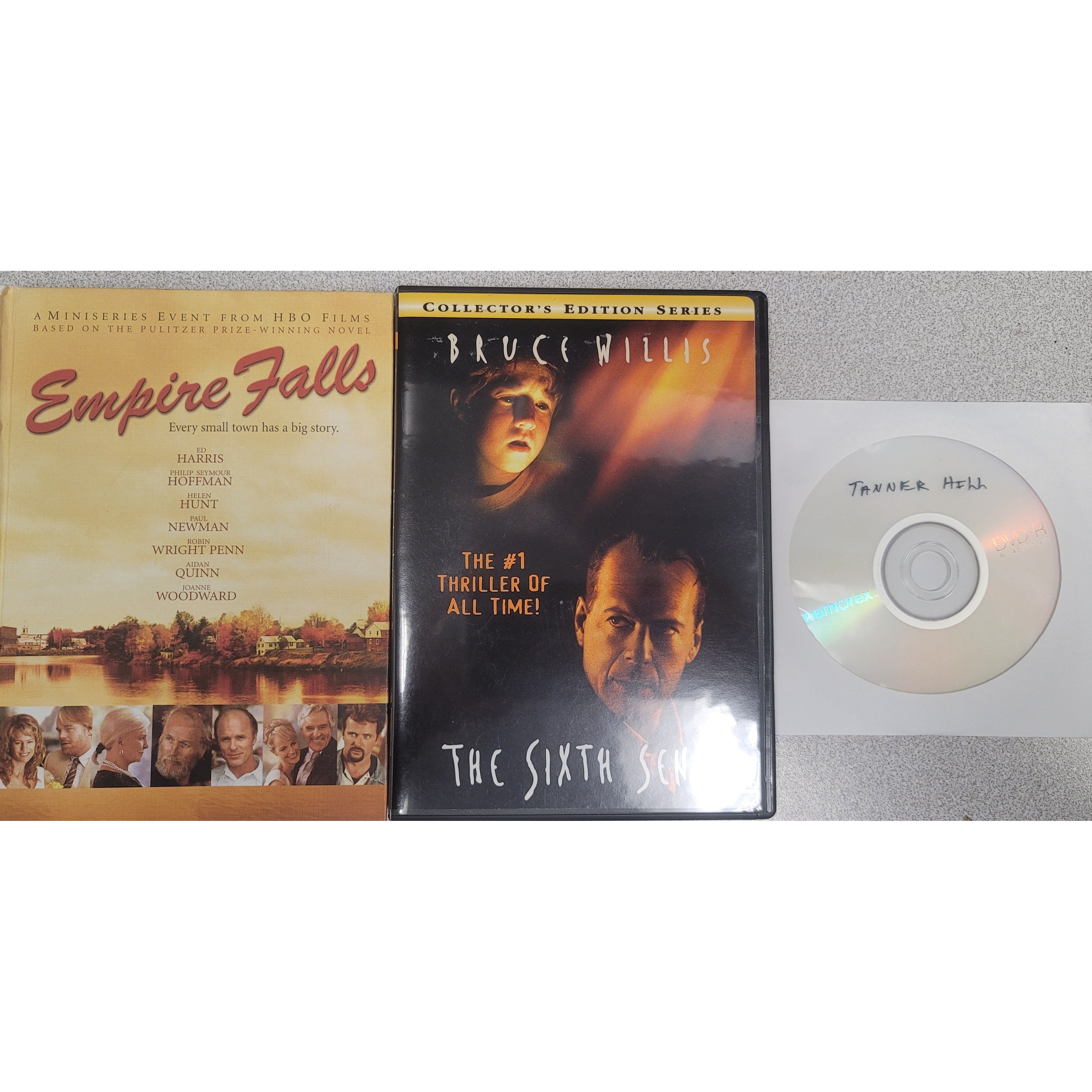 Drama DVD Triple Play: Empire Falls, Sixth Sense, Tanner Hill