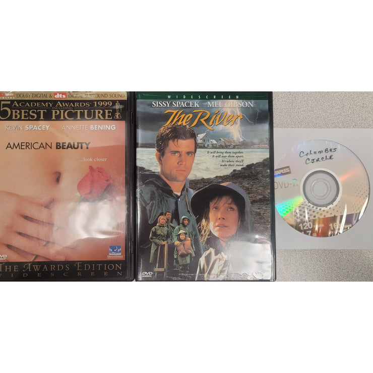 Drama DVD Triple Play: American Beauty, The River, Columbus Circle