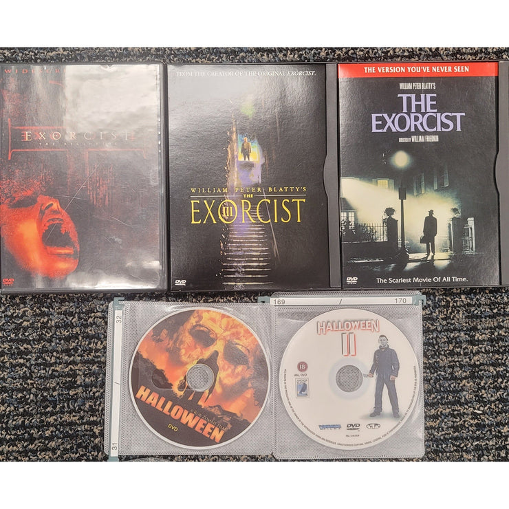 Classic Horror 5 Piece DVD Combo: Exorcist, Halloween