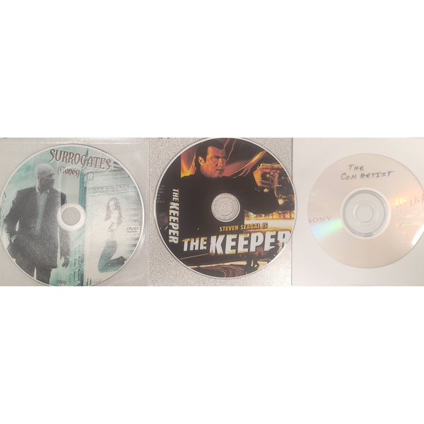 Action DVD Triple Play: Surrogates, The Keeper, The Con Artist