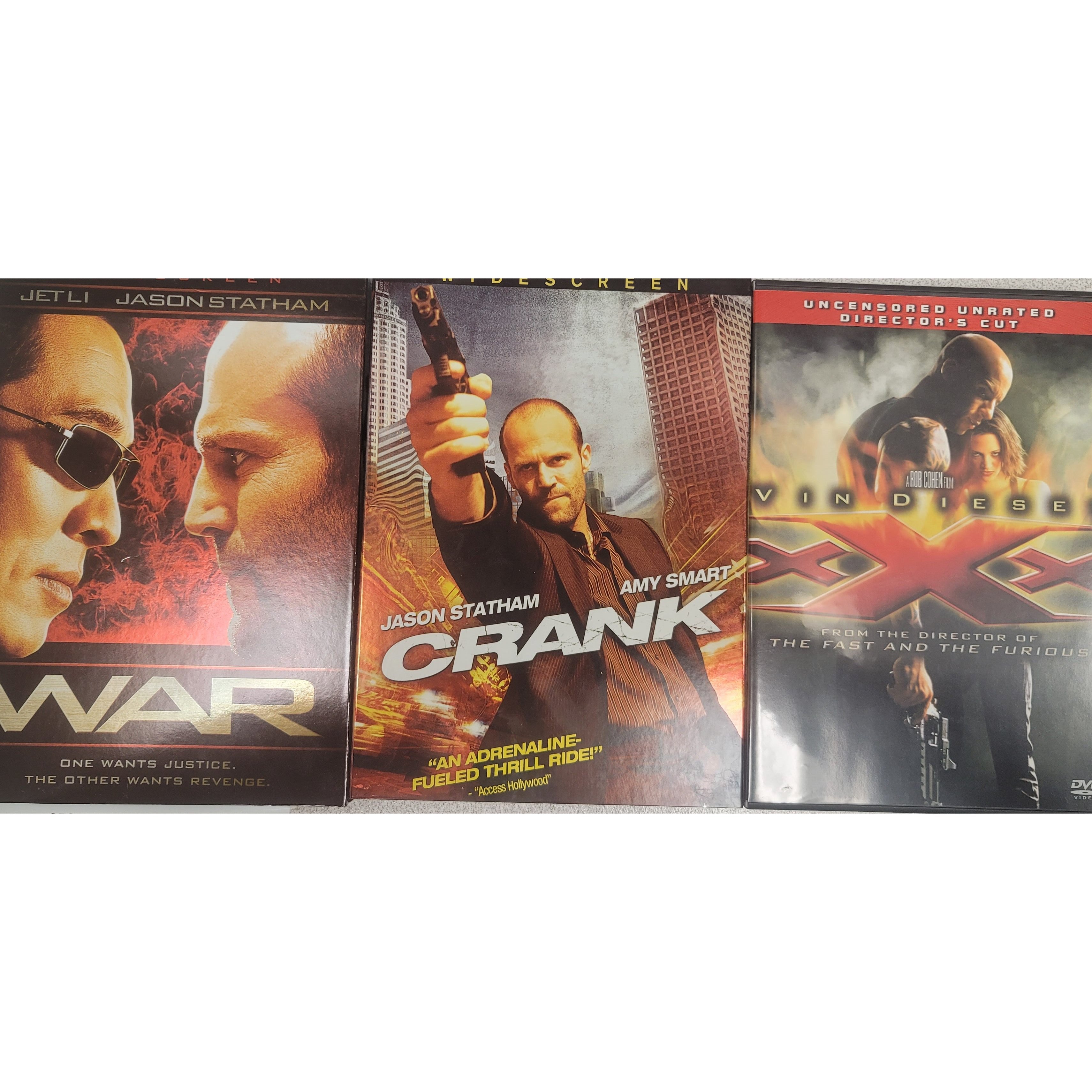 Action DVD Triple Play: War, XXX, Crank