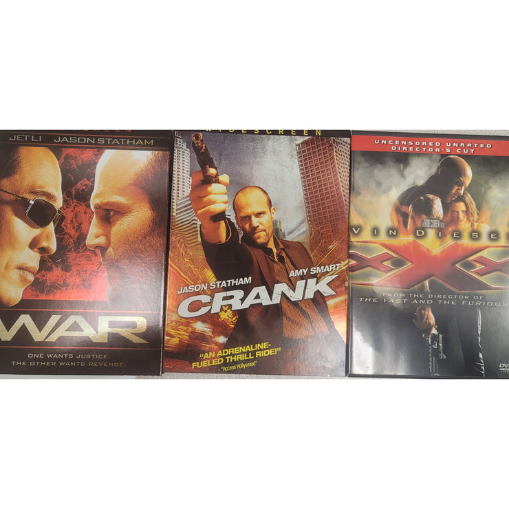 Action DVD Triple Play: War, XXX, Crank