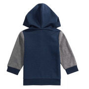 First Impressions Boys Hooded Patchwork Jacket, Size 12Months