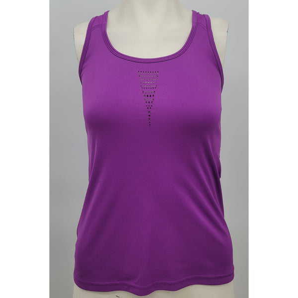 Champion Athletic Tank Semi Fitted Womens, Extra Small Purple