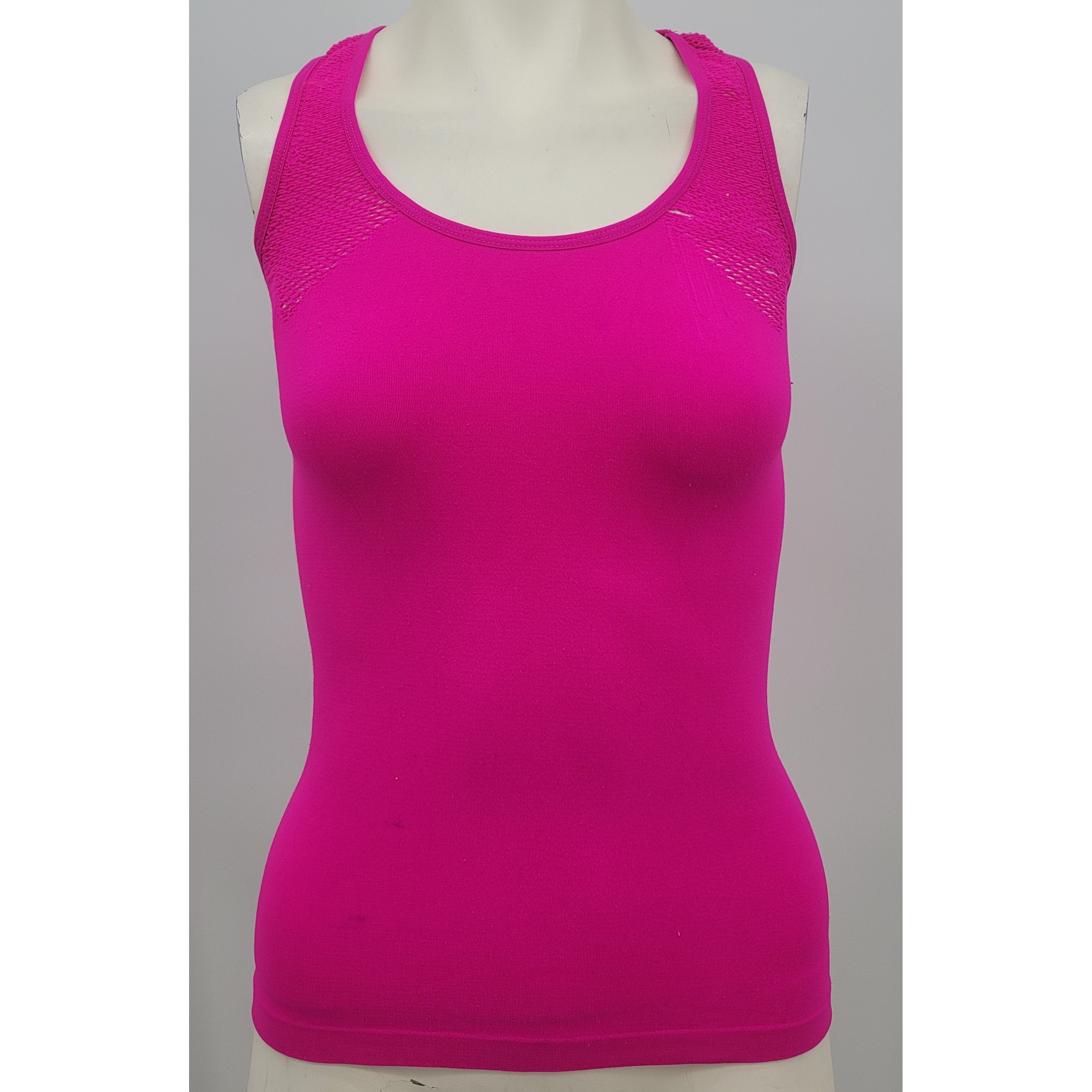 Energie Mesh Tank Pink, Size Medium