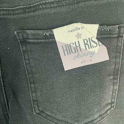 Vanilla Star Womens Juniors High Rise Skinny Jeans