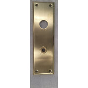 Emtek Replacement Quincy Plate for Single Point Sideplate Locks