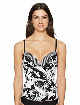 Bleu Rod Beattie Women's Plunge Tankini Top/ Size 6