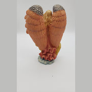 9in Resin Angel with Candle Figurine
