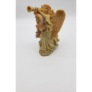 7in Resin Angel, Herald Trumpeter Figurine