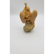 7in Resin Angel, Herald Trumpeter Figurine