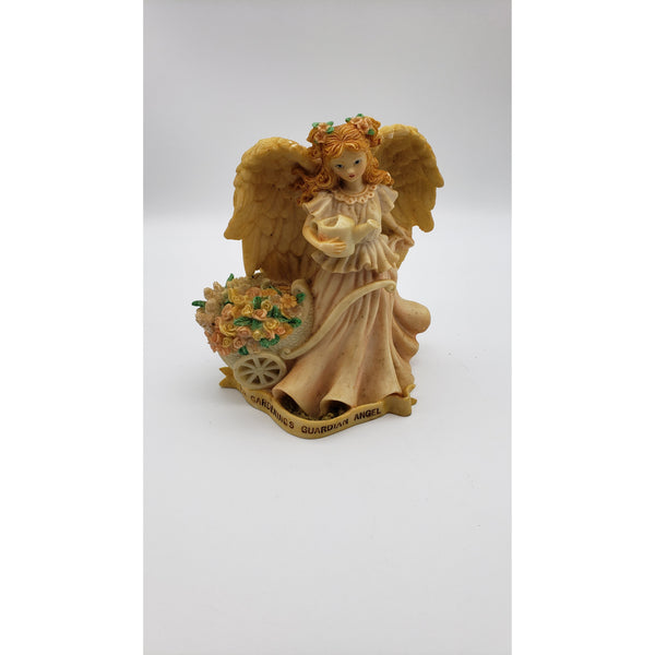 7in Resin Gardening Angel Figurine