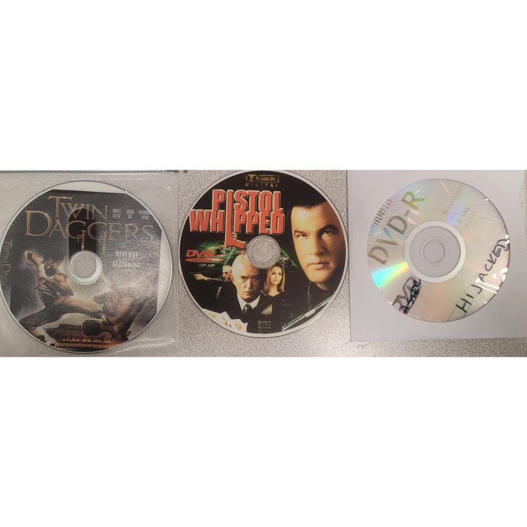 Action DVD Triple Play: Twin Daggers, Pistol Whipped, Hijacked