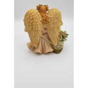 7in Resin Gardening Angel Figurine