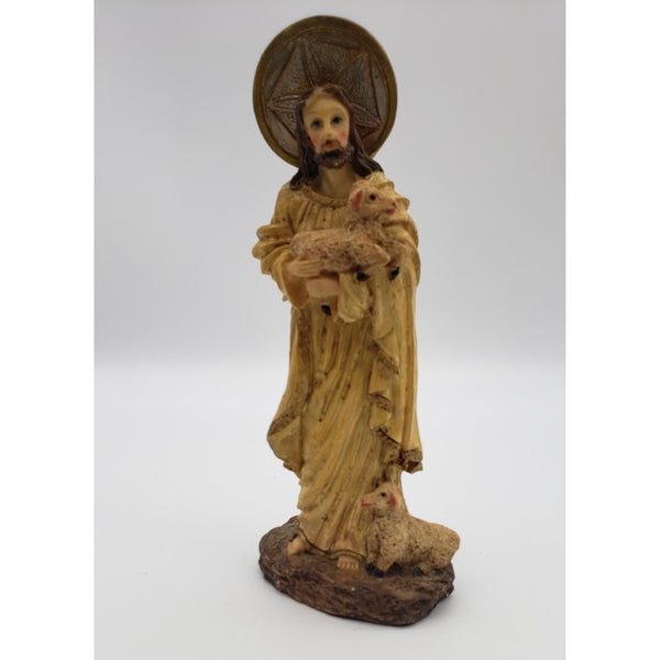 8in Resin Good Shepherd Figurine