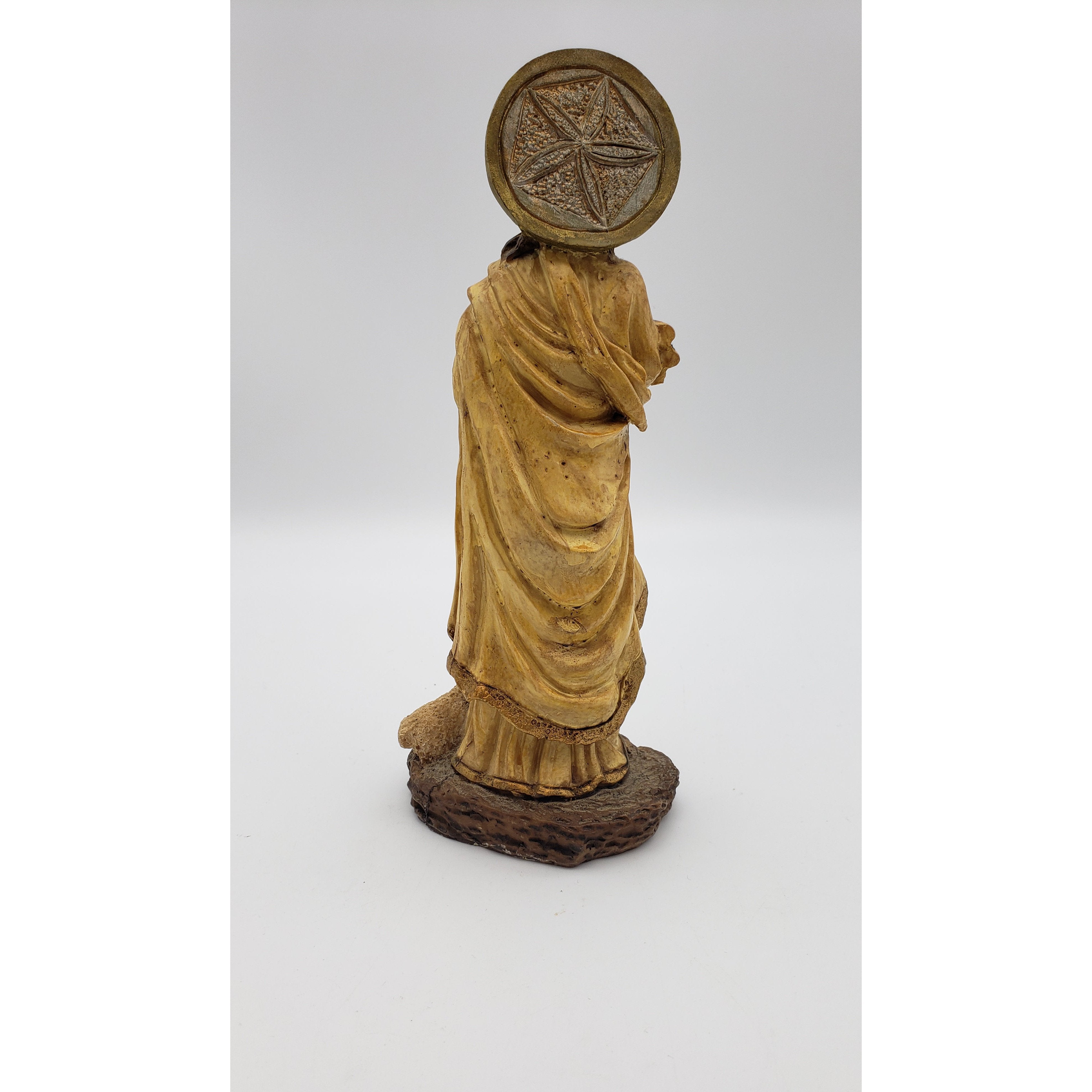 8in Resin Good Shepherd Figurine