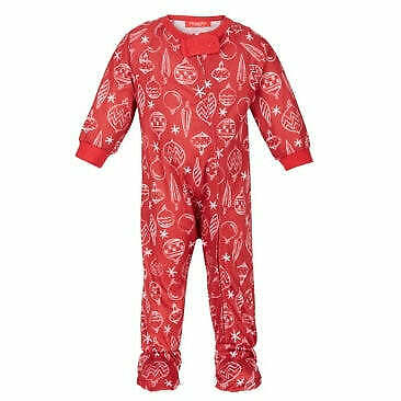 Family Pajamas Matching Baby Ornament-Print Family Pajamas