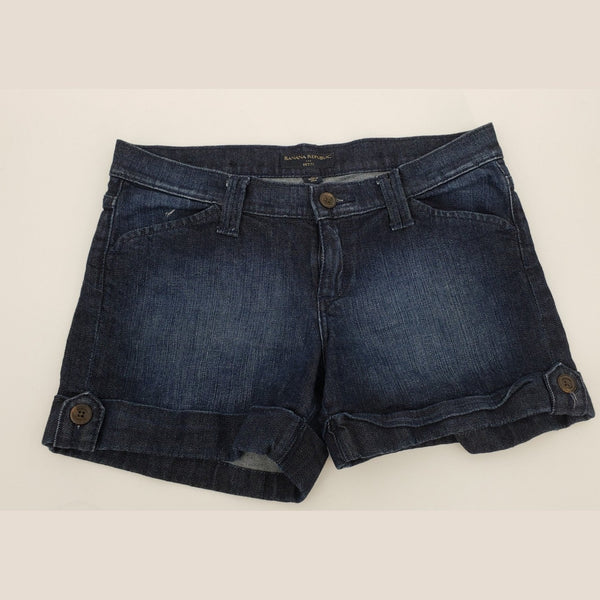 Banana Republic Cuffed Shorts, Size 4P