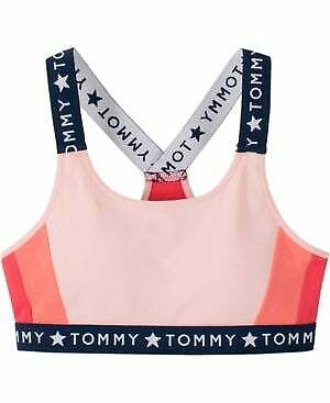 Tommy Hilfiger Kids Logo Cropped Bra Little Kids, Size Small/6/7