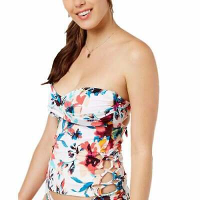 Bar III Floral Tankini Top