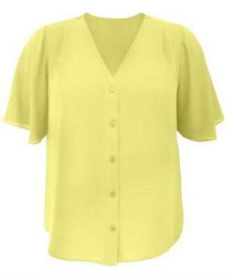 Alfani V-Neck Blouse, Size XL