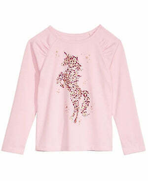 Epic Threads Little Girls Sparkle Unicorn T-Shirt, Size 5
