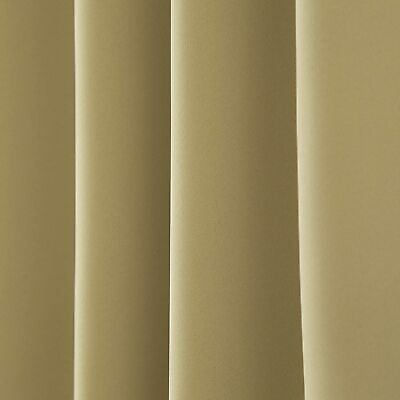 Best Home Fashion Premium Thermal Insulated Blackout Curtains, 52x108