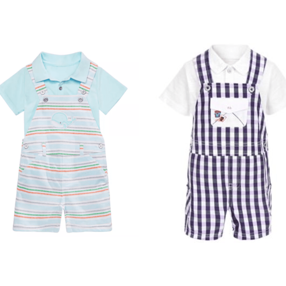 First Impressions Baby Boys 2-Pc. Polo Shirt & Short Set