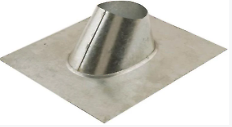 Lot of 5 Amerivent  4Ef Roof  Vent Flashing, 4inches