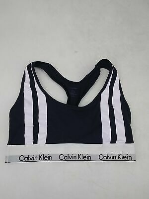 Calvin Klein Modern Cotton Bralette Coastal-Size Small/Navy