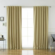 Best Home Fashion Premium Thermal Insulated Blackout Curtains, 52x108