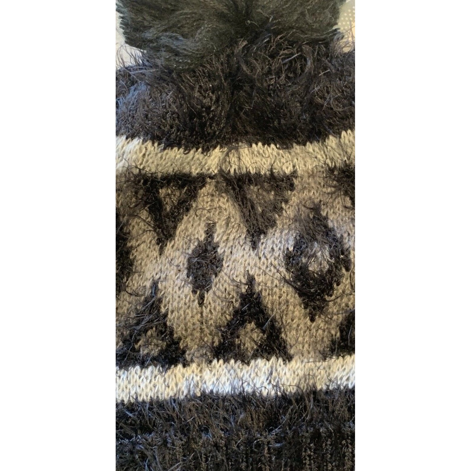 Charter Club Fair Isle Chenille Cuff Hat