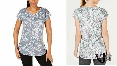 Ideology Womens Floral-Print T-Shirt, Choose Sz/Color