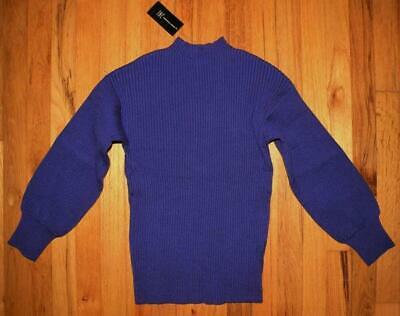 I.N.C. Volume-Sleeve Ribbed Sweater