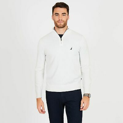 Nautica Mens Classic Fit Quarter-Zip Sweater, Size XS