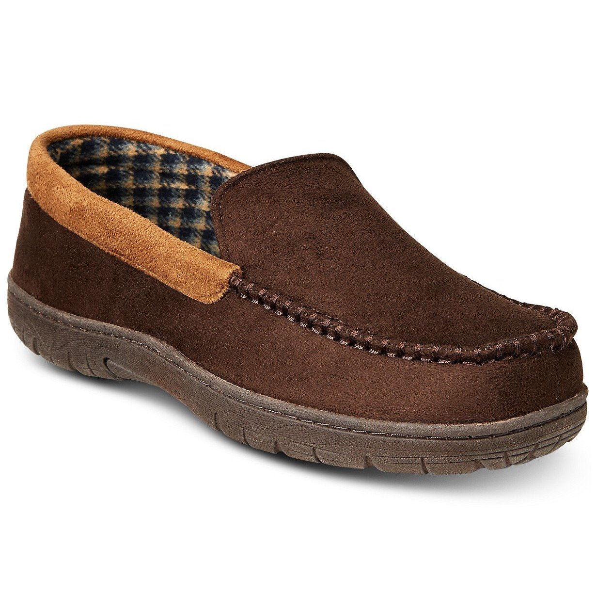 32 Degrees Mens Microsuede Venetian Moccasin Slippers