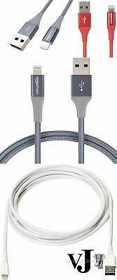 Lot of 7 AmazonBasics iPhone to USB Charging Cable