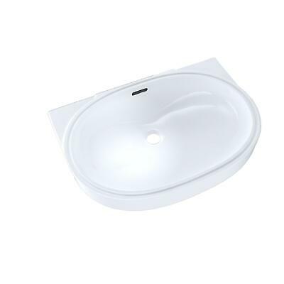 Toto Lt540G-01 21-1/4x 14-3/8 Under Counter Lavatory with Sanagloss