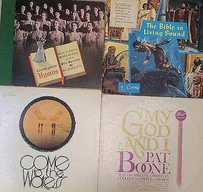 4 Album Christian Gospel Vinyl Collection